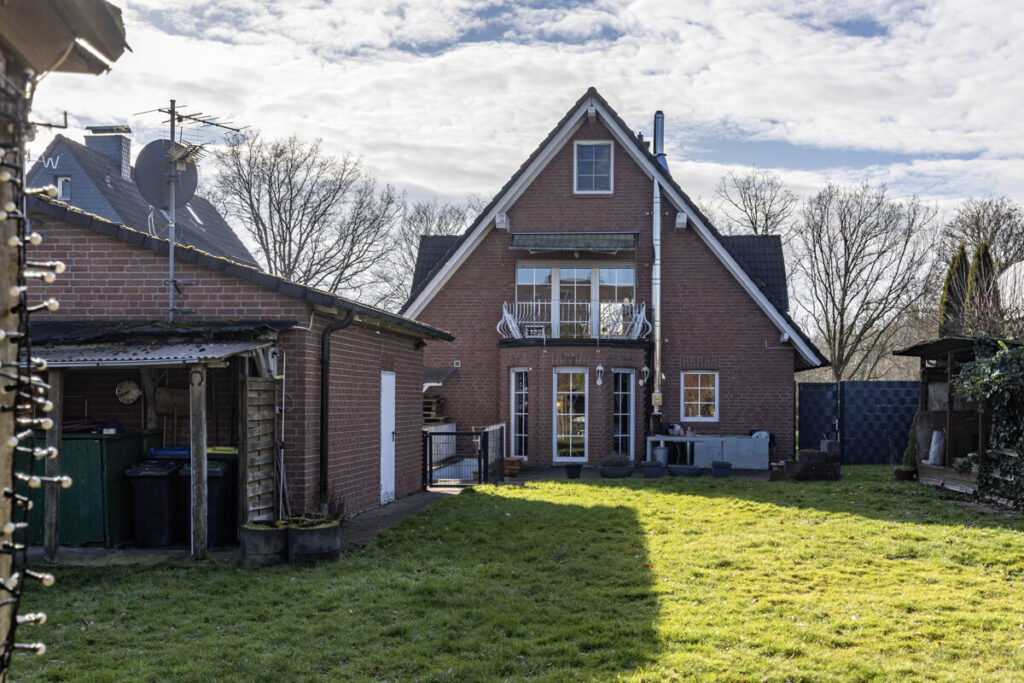 Blick zum Haus