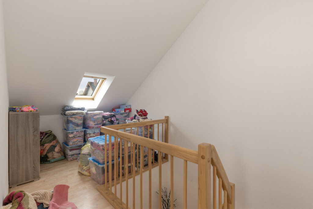 Perfekter Platz für eine gemütliche Leseecke